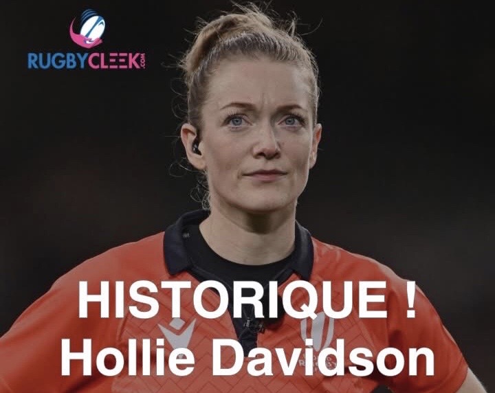 Hollie Davidson arbitre rugby